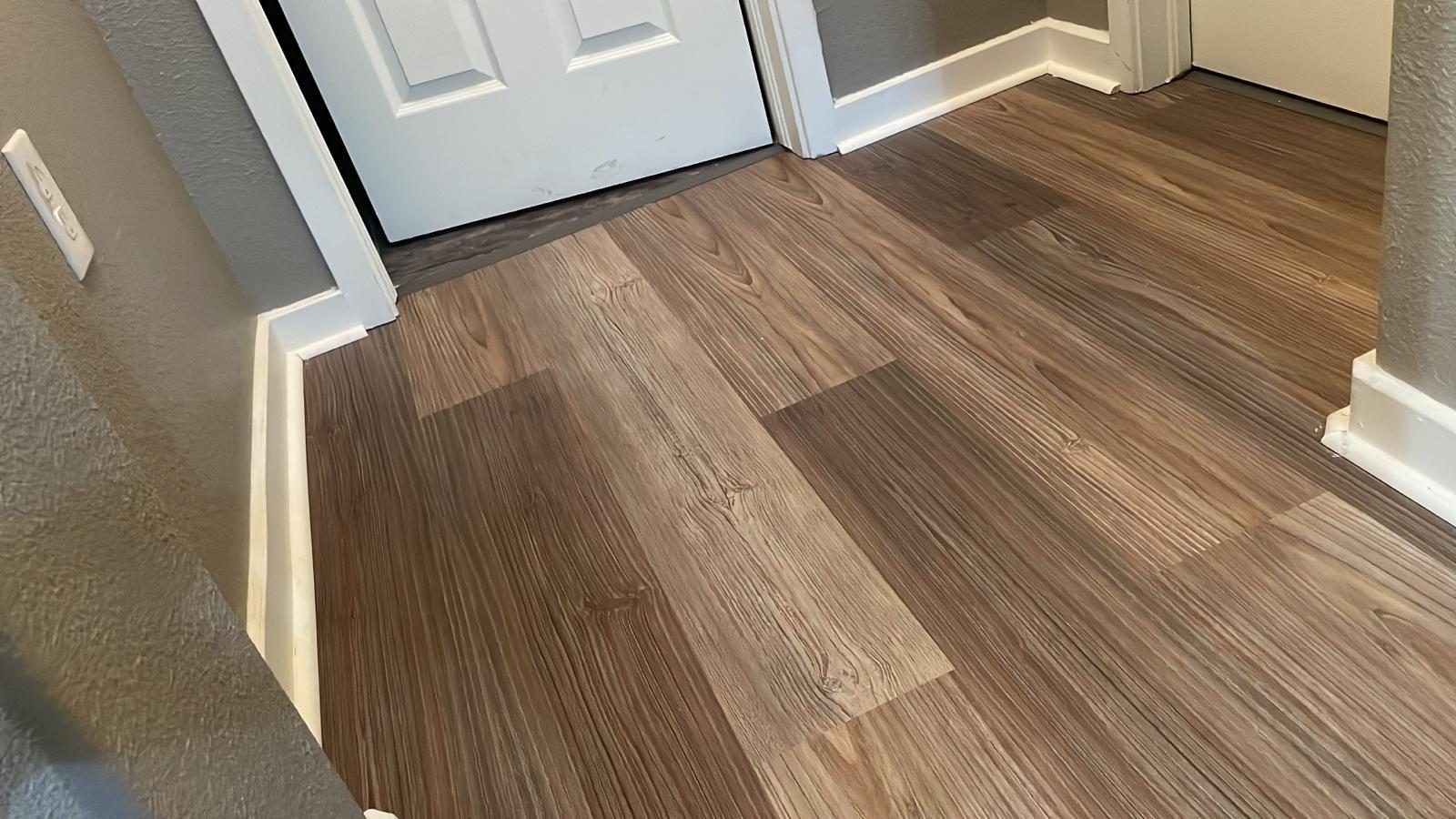 Residential Wood-Look Plank Flooring